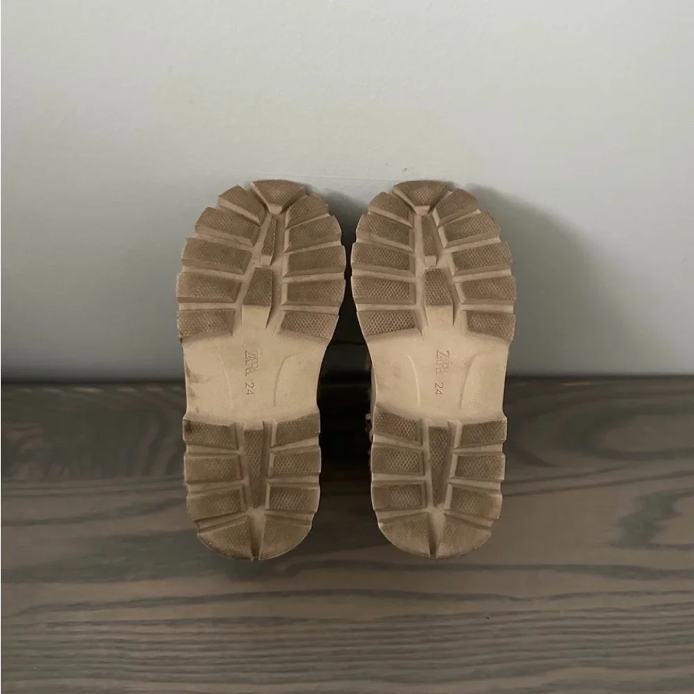 ZARA TODDLER GIRL FAUX FUR BOOTS
